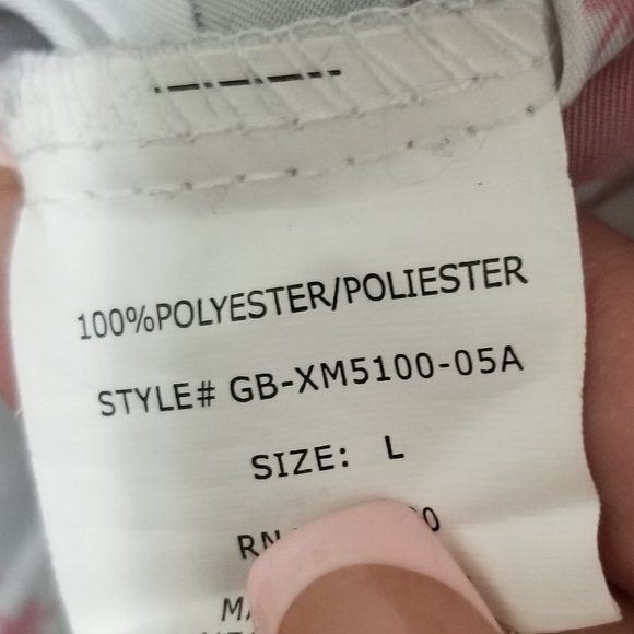 Cassandra O Christmassy scrub top size L - Picture 5 of 5